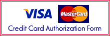 Credit Card Authorization Form